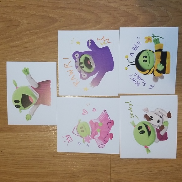 Nanalan stickers 5 pack NWT - Picture 9 of 12